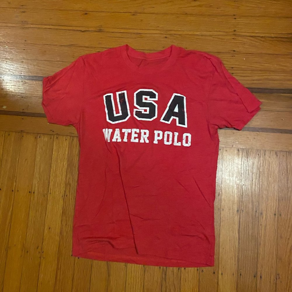 USA Waterpolo Red T-shirt